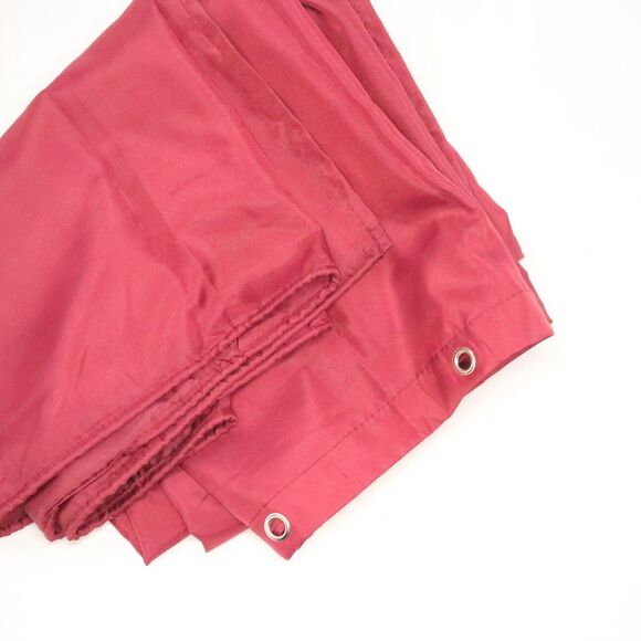 Biscayne Bay Burgundy Shower Curtain NEW - Picture 4 of 7